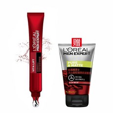 올레야 (l 'oreal) 남성 전용 아이크림은 눈가 주름살 방지 아이크림으로 다크서클 눈밑주머니로 가서 잔주름을 제거하고 팽팽하게 수분 공급하는 보습법 남성 아이 눈스킨 케어 화장품 15g ml(5466), 1개, 0ml