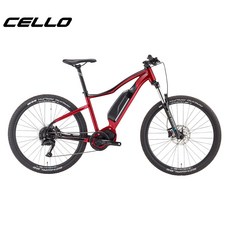 [삼천리자전거 베스트샵] 2024년 첼로 불렛XC30 산악 MTB 전기자전거 시마노 E5000 100% 완조립, 다크 펄 레드 / 블랙 - M, 다크 펄 레드 / 블랙