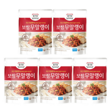 종가집 보쌈 무말랭이 간편식품 김치 반찬 180g 5개, 180g x 5개