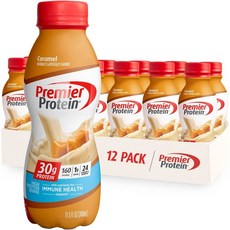 프리미어 단백질 쉐이크 340mL x12팩, 카라멜, 12개