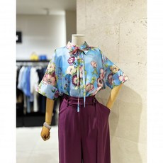 더 아이잗컬렉션 플라워 프린트 블라우스 CP5A0BL781 백화점 아울렛 (3797446)