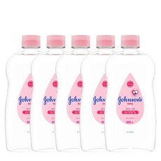 존슨즈 베드타임 베이비 오일, 300ml, 5개