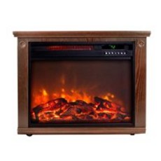 LifeSmart LS-IF1500-DOFP 대방 쿼츠 적외선 벽난로 영역 히터 오크, 상세페이지 참조