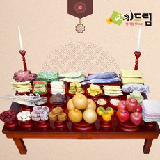 (예드림) 경상권 특대호 차례 제사 음식 상차림 10-12인용 기제사 제사상차림 제사음식 차례음식, 1박스