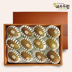 [미소드림] 뉴질랜드 킹점보 골드키위 선물세트 (12과내외), 1개