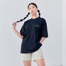 블랙몬스터핏 쿨 비치웨어 반팔 래쉬가드, 몬스터서핑 블랙