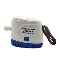 STKfloat 스위치와 자동 잠수정 보트 빌지 물 펌프 12v 750gph