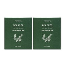 세이브타임 여행용 티트리 세제 [특허성분] (20EA) 캠핑 휴가 휴대용 세탁, 20개, 25ml, 여행용 가글 세제 1+1(1개당 10개입)