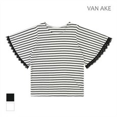 [반에이크] ST패턴 프릴소매 티셔츠_VB26TSM308Z