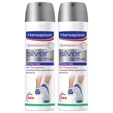 한자플라스트 실버 액티브 풋 데오드란트 스프레이 150ml X 2, 단일상품