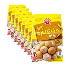 오뚜기 찹쌀 미니도나스믹스 500g, 25개