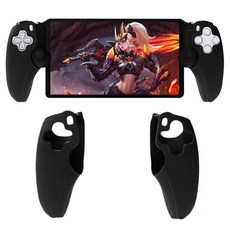 PS5 플스5 포탈 portal 필름 케이스 포털 콘솔용 실리콘 커버 낙하 방지 소프트 슬리브 PS 게임, [05] Black, 1개