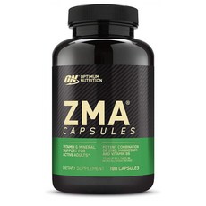 Optimum Nutrition 옵티멈 뉴트리션 ZMA 아연 마그네슘 성인용 Zinc and Magnesium Supplement 180정, 1개, 3