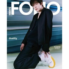 [B-윤호] MEN'S FOLIO (월간) 2024년 4월 : 에이티즈 (ATEEZ) 윤호 커버 : 맨즈 폴리오 싱가폴 / 현지 최소 주문수량 미달 시 주문이 취소될 수 있습니다, ELLE