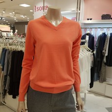 숲 NC 해운대점 [SOUP] 브이넥 기본 니트티 SW9LKT1