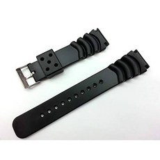 세이코 SKX 031 SKX781 SKX007에 맞는 22mm 블랙 고무 다이버 시계 밴드 스?