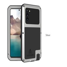  삼성 노트 20 울트라 라이트 용 러브 메이 폰 케이스 실리콘 충격 방지 금속 보호 커버, 03 Note10Lite, 04 은 