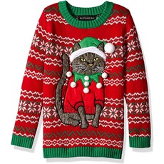 Blizzard Bay Boys Ugly Chrismas Sweater Animals-B07BQP795C