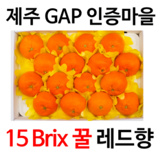 [15Brix] 제주 레드향 3kg 5kg 중대과 꿀레드향 GAT인증, 1박스, 3kg 가정용(중과)