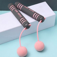 홈트레닝 다이어트 줄넘기 실내운동 줄없는줄넘기 유산소 집에서할수 있는운동 홈트 노라인 무선줄넘기, 핑크