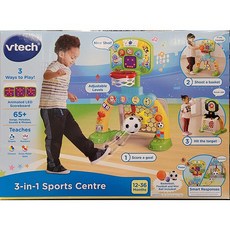 vtech 브이텍 3-in-1 스포츠 센터 (농구 축구 타겟플레이 놀이) / 브이텍21 / 3가지 놀이 가능