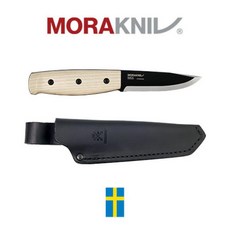 아트박스/모라나이프 [모라나이프] 풀탱 위트 블랙 블레이드(S) 애쉬 우드