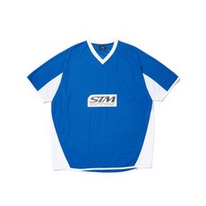 [시즌특가] 브라운브레스 STM V-NECK SHORT S리(LEE)VE - BLUE