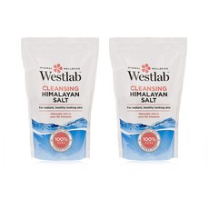 Westlab 웨스트랩 히말라야 스킨 클렌징 솔트 소금 스크럽 1kg 2팩