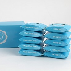 프리미엄 매직 클린 타월 일회용 행주, 2박스, 10매입
