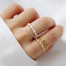 12미리리얼진주반지