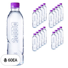 Deeps 해양심층수 에코골드 무라벨, 60개, 500ml