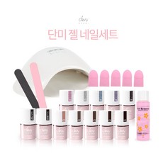 단미 젤 네일세트, T] 선택없음, 프리미엄컬러[W