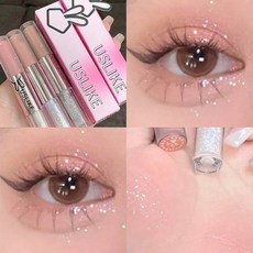 아이쉐도우 아이메이크업 아이 스틱 글리터 섀도우 팔레트 펄아이 애교살 눈화장 제미니 시리즈 스팽글 리퀴드 반짝이 다이아몬드 반짝이는 눈 더블 헤드 comestic 도구 한국, a03, 1개