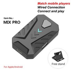 키보드 마우스 변환기 용 호환 게임 패드 모바일 COD 25UB, 1) for PRO, for PRO, 1개