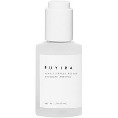 일본직발송 6. EUYIRA (유이라) SENSITIVENESS RELIEF SOOTHING AMPOULE (센시티브네스 릴리프 수징 앰플), One Size, One Color, 1개