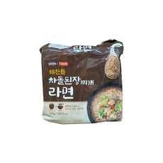 팔도 해찬들 차돌된장찌개라면120g, 8개