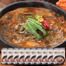 [로코스나인] 한탕 남원 추어탕 국내산 미꾸라지 시레기 몸보신 여름 기력 보양식 간편조리 밀키트 즉석탕, 10개, 700mg