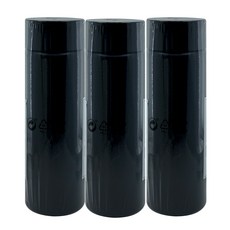 이케아 운데르쇠카 휴대용 보온머그컵 블랙 3개