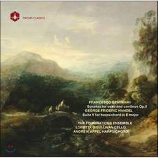 Four Nations Ensemble 제미니아니: 여섯 개의 첼로 소나타 / 헨델: 하프시코드 모음곡 5번 (Geminiani: Sonatas for cello Op. 5)