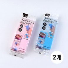 영스타 초강력 물기제거 PVA 워터 블럭 강력흡수 세차 유리창청소, 핑크＋블루, 2개