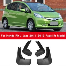 자동차 Honda Fit Jazz GD GE GK 2004 용 펜더 머 플랩 가 스플래시 액세서리, [02] 2011-2013 GE, 1개