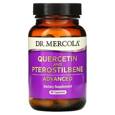 Dr. Mercola (닥터 멀코라) 퀘르세틴 및 프테로스틸벤 어드밴스드 캡슐 60정