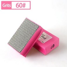 다이아몬드 핸드 폴리싱 패드 타일 유리 연마 그라인딩 블록 스톤 대리석 세라믹 샌딩 디스크 폴리셔 도구, [01] 60, 01 60 grits