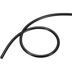 요키브 실리콘 튜브 펌프에 적합한 물 전달맑음 1x2mm IDxOD 3.0m, 4x6mm, Black, 1개