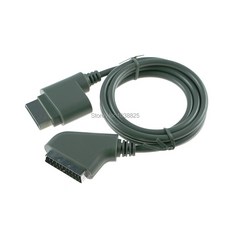 10 개몫 1.8 m rgb scart 비디오 hd tv av 케이블 xbox 360 버전 gamepads 및 게임 av 케이블