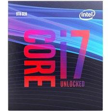 Intel Core i7-9700K Desktop Processor 8 코어 최대 4.9GHz Turbo 잠금 해제 LGA1151 300 시리즈 95W, 단일옵션