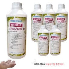 손소독액 햅스세니솔 HTM 에탄올 손소독제 리필 손세정제, 6개, 1L