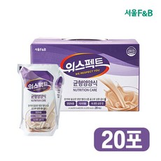 서울에프엔비 위스펙트 균형영양식 20p, 20개, 200ml