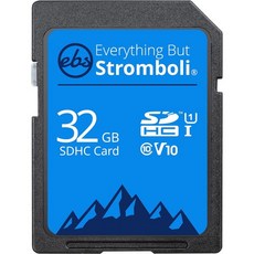 스트롬볼리 SDHC 32GB 메모리카드 캐논캠코더 빅시아 HFG60 HF 10 HFG50 HFR800 HFR80 Class UHS 1 U1 V10 영상속도 C10