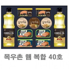 BEGREEN 목우촌 햄 복합40호 명절 설날 부모님 효도 선물세트 풍성한, 상세페이지 참조